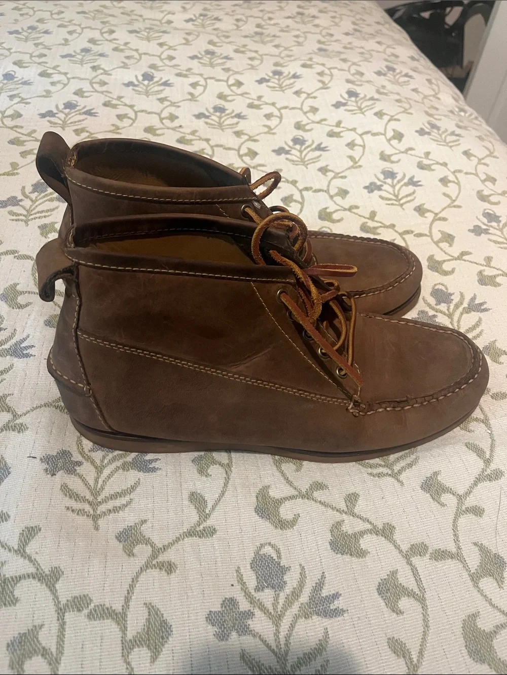 L.L. Bean Brown Leather Chukka Boots